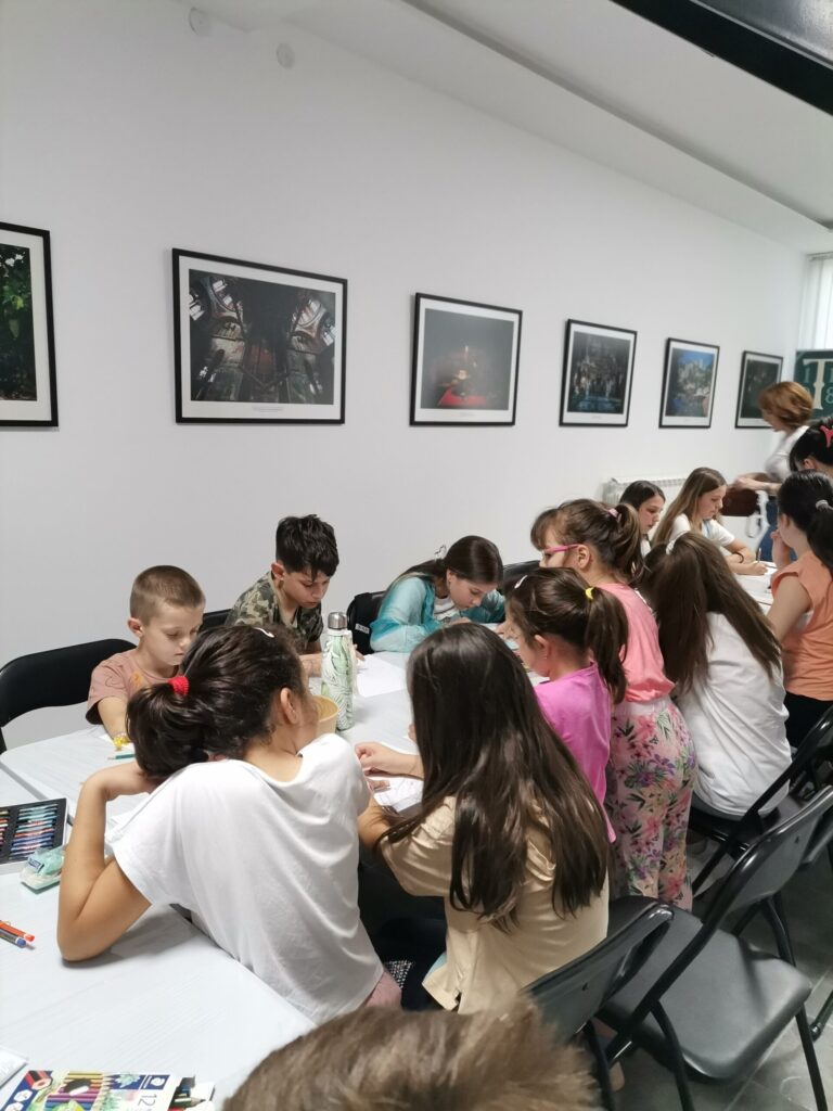 Радионице за децу „У наручју Хиландара“